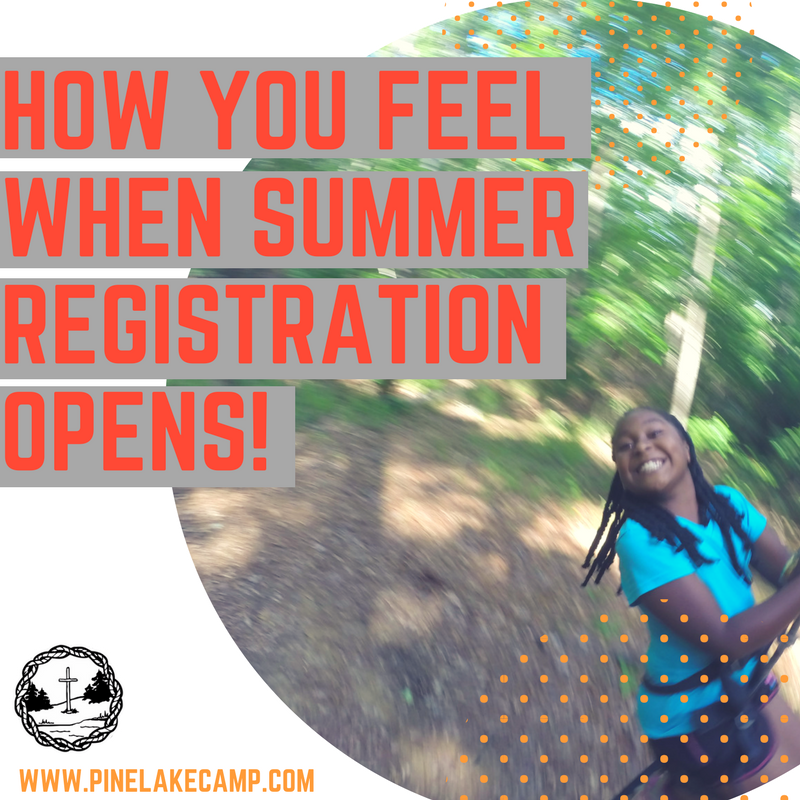 You can't help how you feel! :)  
Register for Summer Camp 2018 today!
pinelakecamp.com/summer-camp
#summercamp2018 #summeriscoming #pinelakecampms #christiancamping #meridianms
