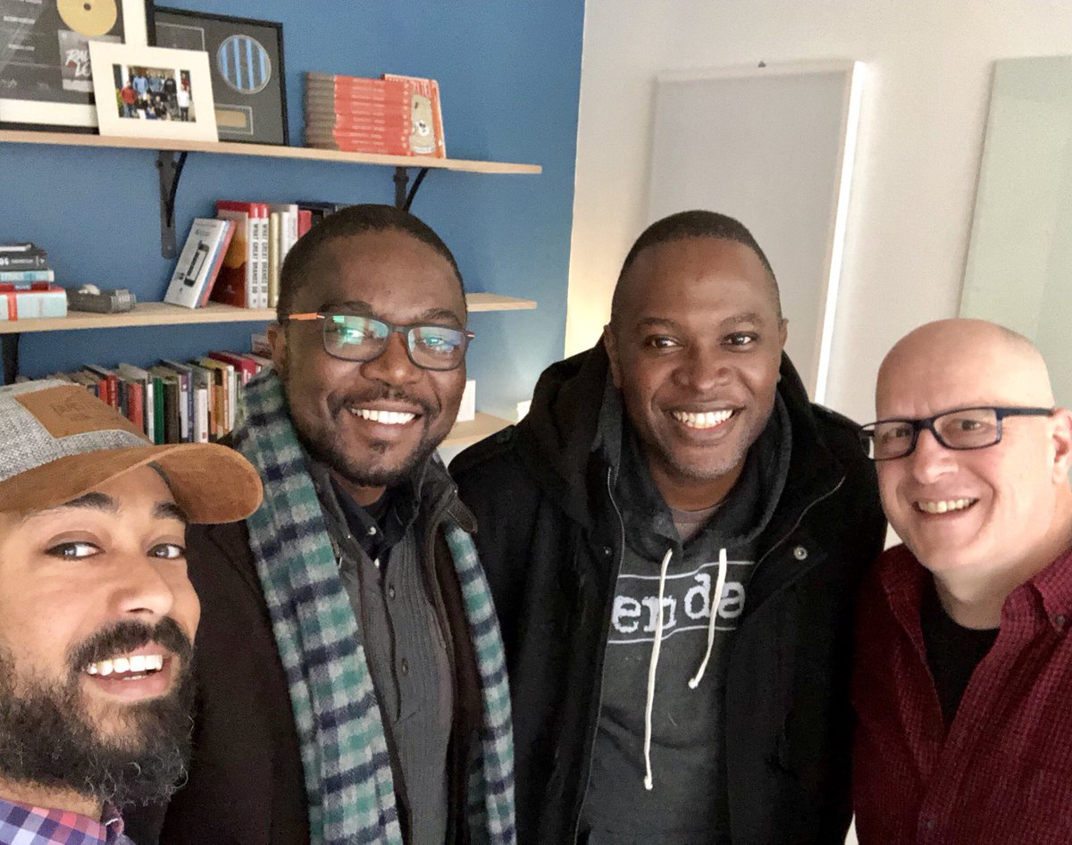 smurrell's tweet photo. You never know who will drop by the @EveryNation office. Great to visit with these South African legends @jidepariola &amp; @NathiMbuyazi. https://t.co/2Z301aZA6g