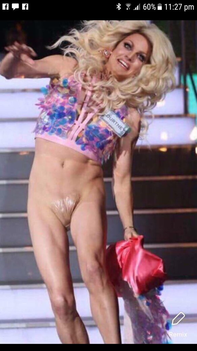 Tmz On Twitter Famed Drag Queen Courtney Act Loses Skirt On Live