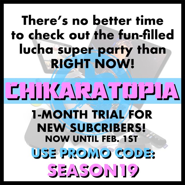 MikeQuackenbush's tweet photo. Never tried https://t.co/pPqUrfTlID? How about a FREE MONTH of unlimited streaming of our entire catalog! Sign up now &amp; use promo code: SEASON19 https://t.co/QfuxcIQHmI