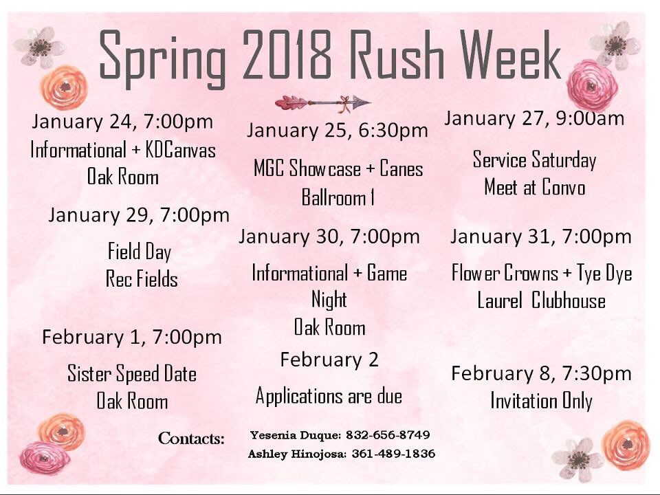 UTSAKDChi's tweet photo. Hey guys! Here is an updated flyer, just a few changes 😊 #utsa #utsakdchi #rush #rushspring2018 https://t.co/DsExZY3XNM