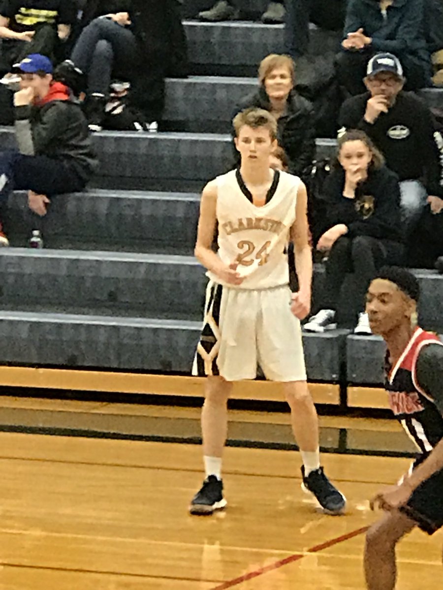 If you haven’t heard it before, you heard it here first. This kid Connor Mckouen is going to be a star. He’s a lights out shooter and an incredibly smart player.  Many coaches will be visiting Clarkston the next few years to watch him.
