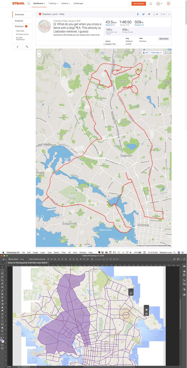 Q: What do you get when you cross a #llama with a #dog? A:  A #GPSdoodles atrocity gpsdoodles.com/2018/01/05/q-w…