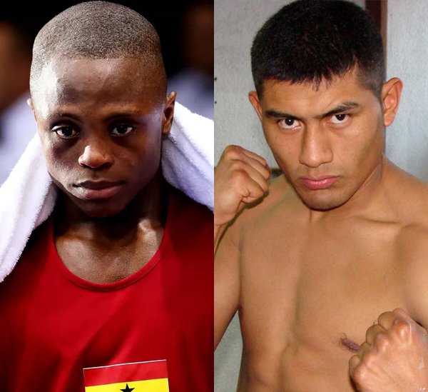 CletoReyesTeam's tweet photo. Isaac Dogboe vs. César Juárez. Saturday night these two will enter the ring for vacant interim WBO junior featherweight title. Who'll take it? 🥊

#cletoreyes #cletoreyesusa #boxing #featherweight #boxingmatch #isaacdogboe #cesarjuarez https://t.co/Mzp0WNVjXV