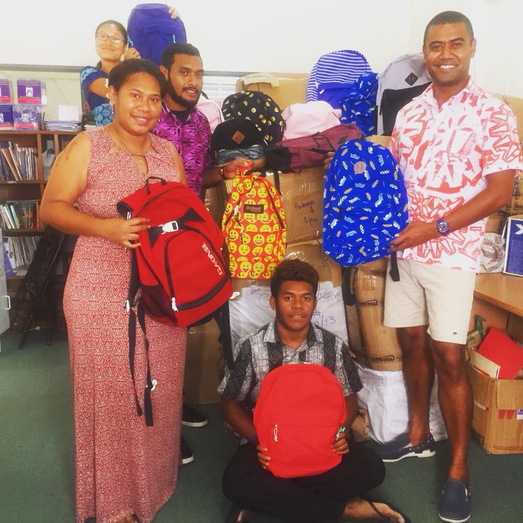 FENC_Fiji's tweet photo. This year 3200 children &amp; their families from around Fiji need a helping hand to get back to school with a bag, uniforms, sandal &amp; stationary - RT, Quote &amp; spread the word calling for financial support #EveryLastChild https://t.co/bh5pV9Ivb1 https://t.co/tCjbeobpe8
