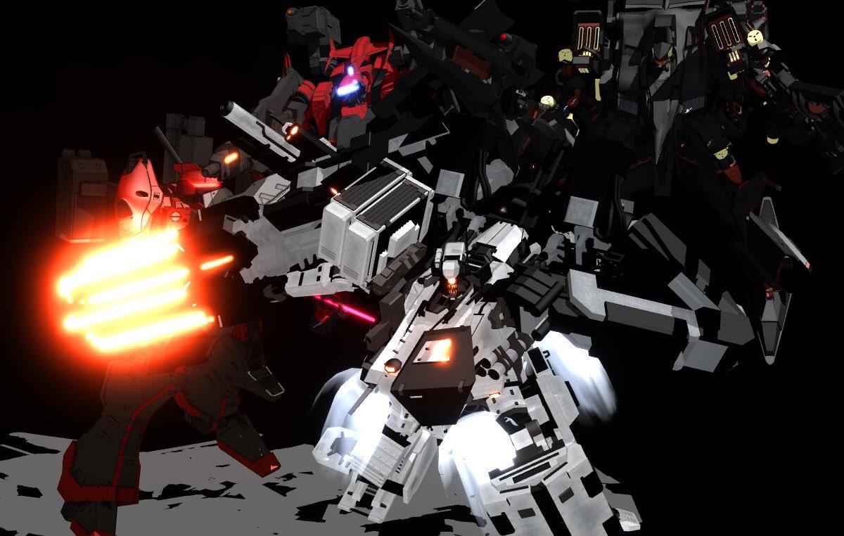 悉く滅ぼす𝓩𝓮𝓡 𝓡 𝓢𝓔 Acなんちゃってオールスター 新旧ナインボール アンサング Acv主人公機体 黒い鳥 Acvd Acmmd アーマードコア