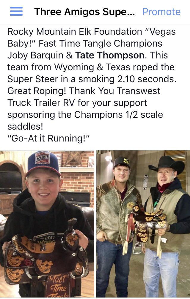 TA_SSRoping's tweet photo. #RockyMoutainElkFoundation #TranswestTruckTrailerRV https://t.co/oVeWbslOeA