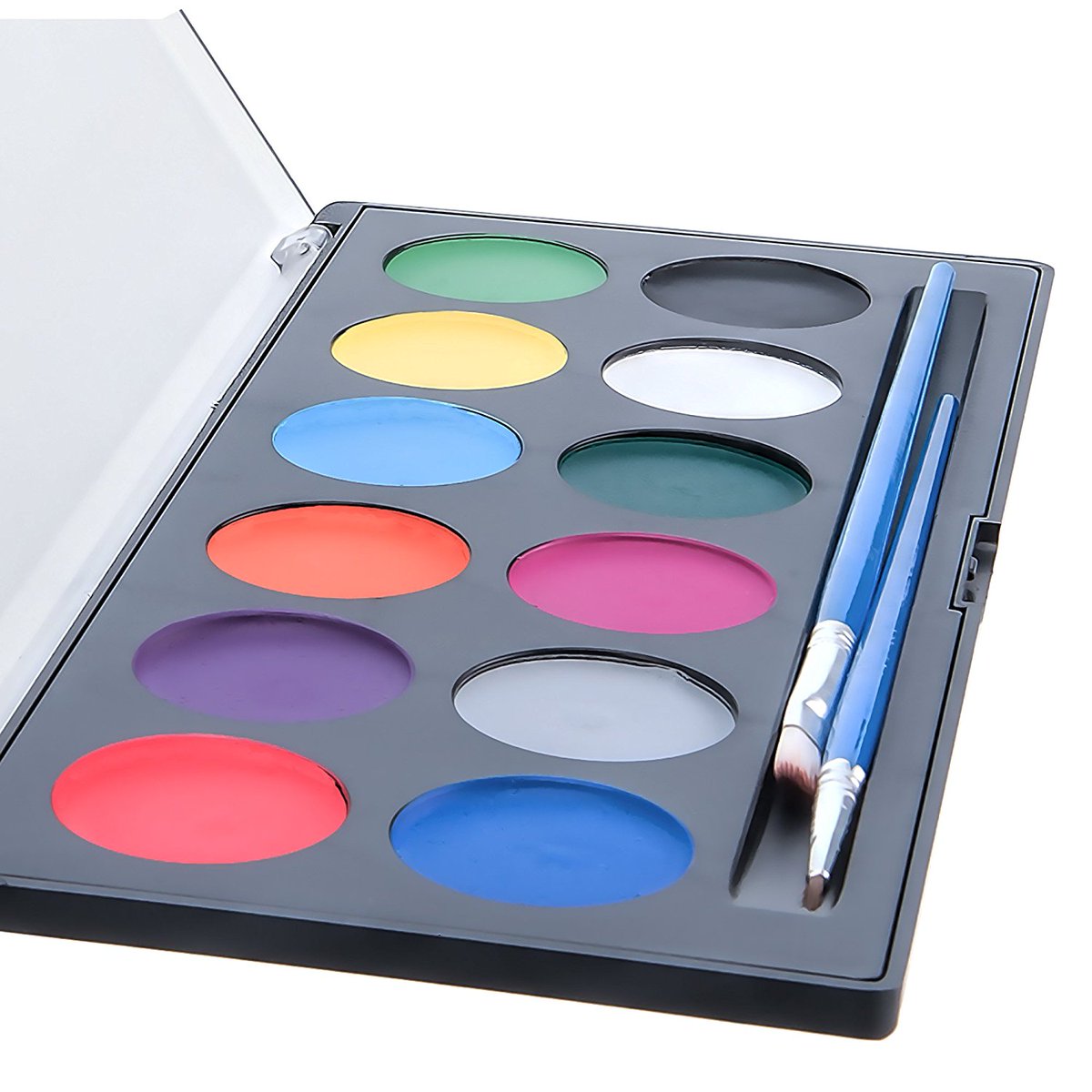 WingFacePaints's tweet photo. Face Paint Party Pack | 12 Color, Stencils, 2 Brushes | Best Value Quality Party Pack for Kids | Vibrant Water Based Painting Set Non-Toxic FDA Approved  - wingfacepaints https://t.co/fNXM8M0nXI