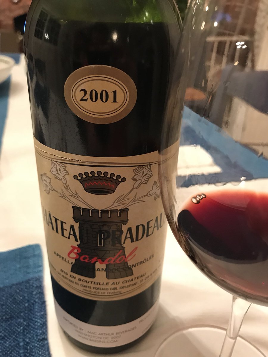 PanosKakaviatos's tweet photo. Like a summer cottage in southern France, the first day of vacation, this #wine needs airing out. Rusty, earthy at first, even dog eared, the Mourvèdre should improve in glass. Will report back. A great vintage in any case. #Bandol #Pradeaux @TheWineHub #winelover https://t.co/A52qPbWJWX