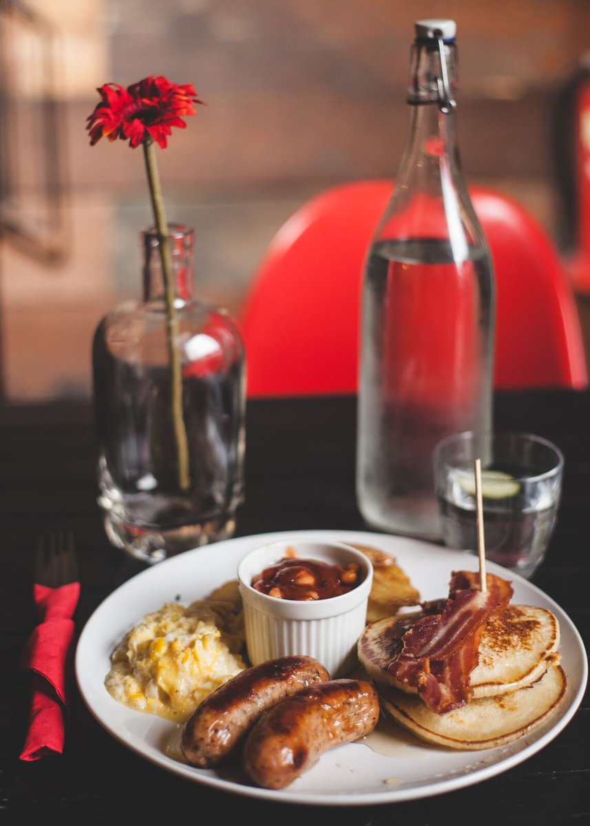 We are serving food til 3 today! Bars open all afternoon! Brunch and a Bloody Mary?