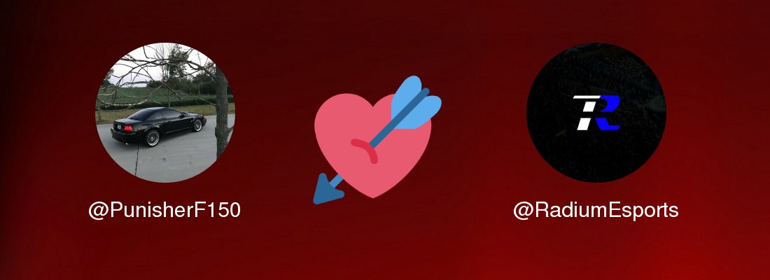 My Twitter Valentine is going to be: <a href="/RadiumEsports/">Radium Gaming</a>

Find yours at tinyurl.com/twittervalenti…

.