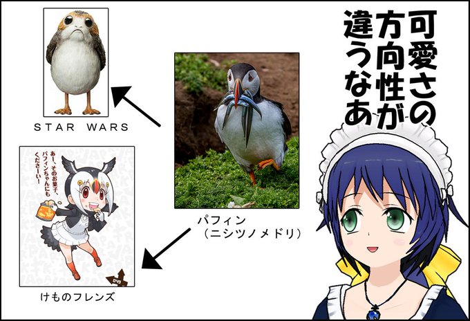 パフィンのtwitterイラスト検索結果