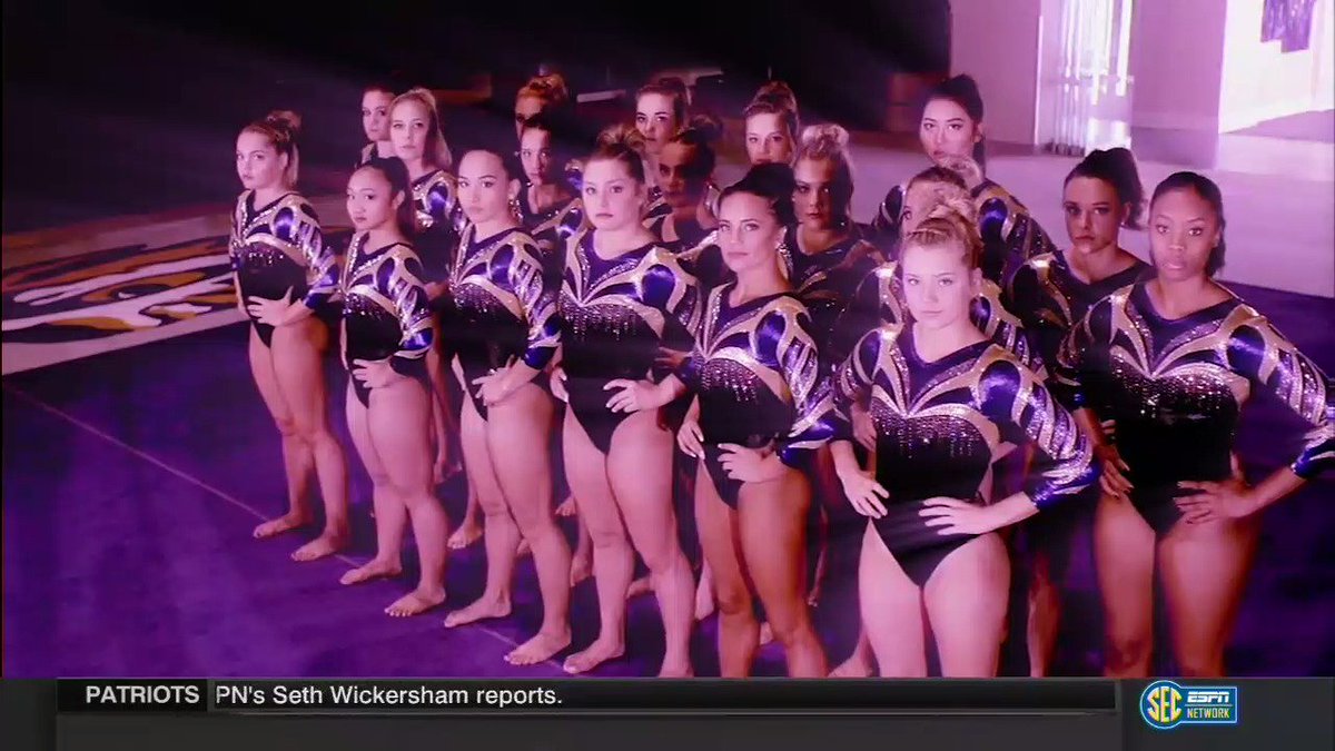 LSUgym's tweet photo. Guess who is LIVE on @SECNetwork https://t.co/vYXakzKPTX