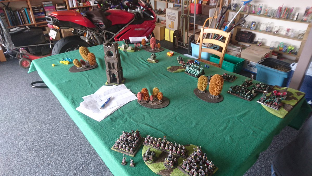 warlocks_tower's tweet photo. Note traditional Ant Kitson dwarf deployment https://t.co/kaJ2zTbrqs