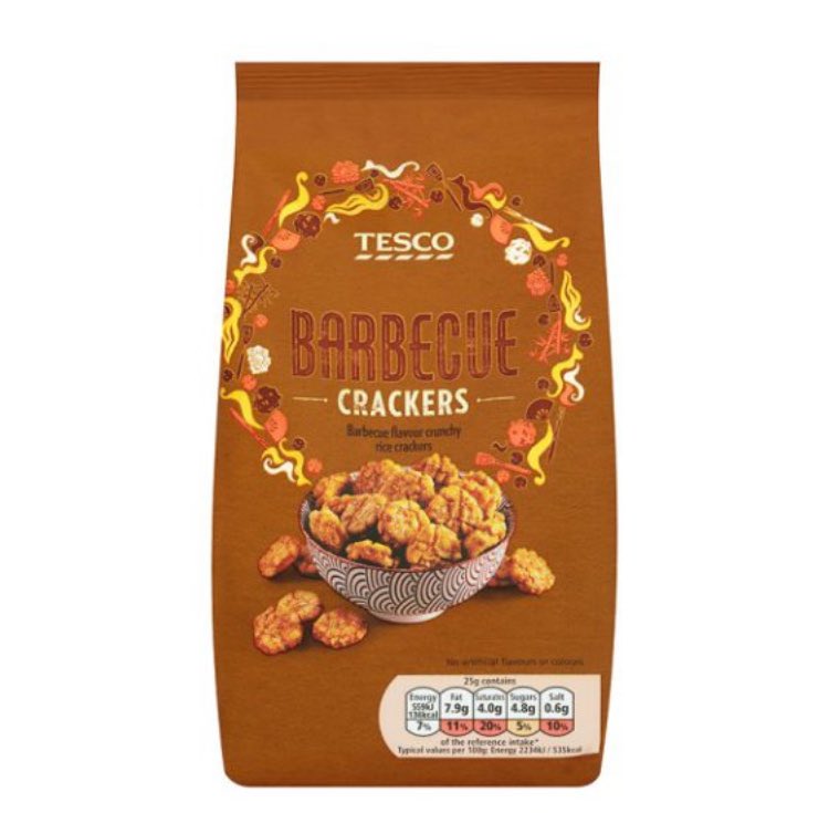 More crisps! Tesco free from cheesy nachos, BBQ crackers, hot cheetos and Asdas version of Thai sweet chilli sensations are vegan 