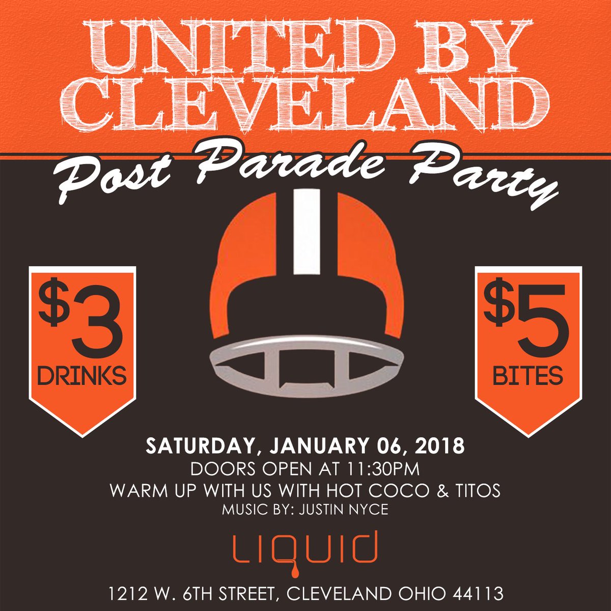 REFLOG18's tweet image. Thanks to our buddies at @LIQUIDCLEVELAND for donating to the @CleFoodBank to get us to 14k! (Total donations 22k!) 

Look for them tomorrow as they distribute hand warmers at the stadium! 

Check them out afterward for specials.
