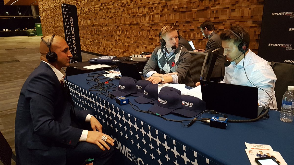 #2018withMarco #day5 “... and next up, we have Mr. Makro Izuzzani, who will be sharing with us what it is like to be a washed up former pro” 🤣🤣 thanks <a href="/Sportsnet/">Sportsnet</a> #retired
