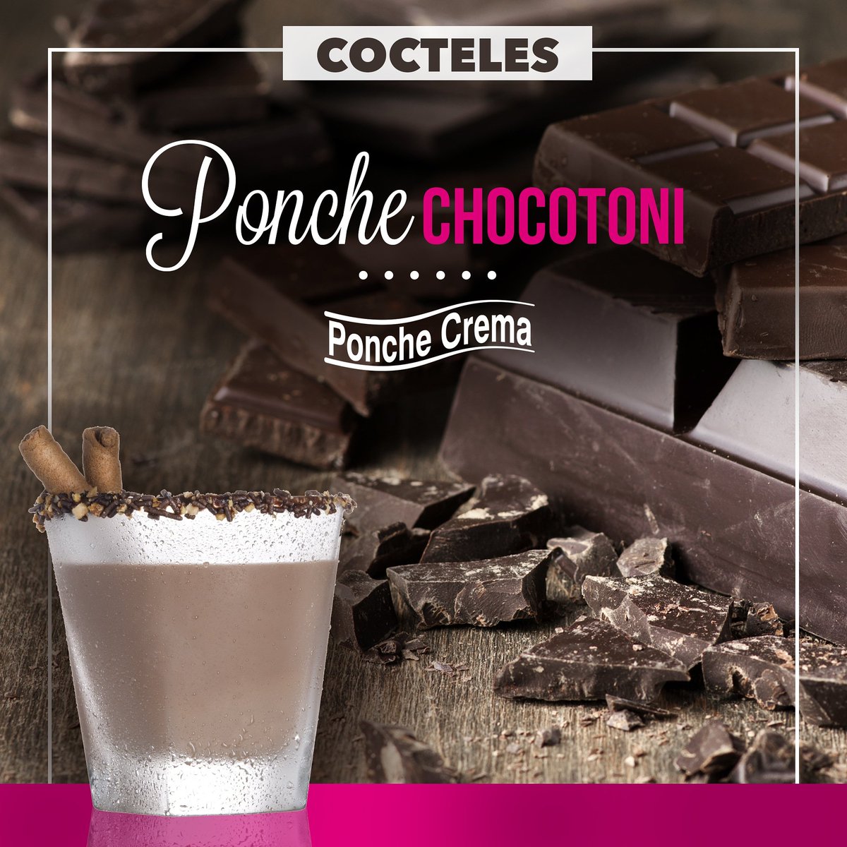¿Quién se anima a esperar a los Reyes Magos con este delicioso Ponche Chocotini? 👑👑👑🍹🍫

3oz Ponche  Crema
1oz Crema de cacao
1/2oz Ron Ocumare Gold
 
Se agita en coctelera 
Se sirve en copa coctel 
Se decora con borde de chocolate amargo

#PoncheCoctel #PoncheChocotini