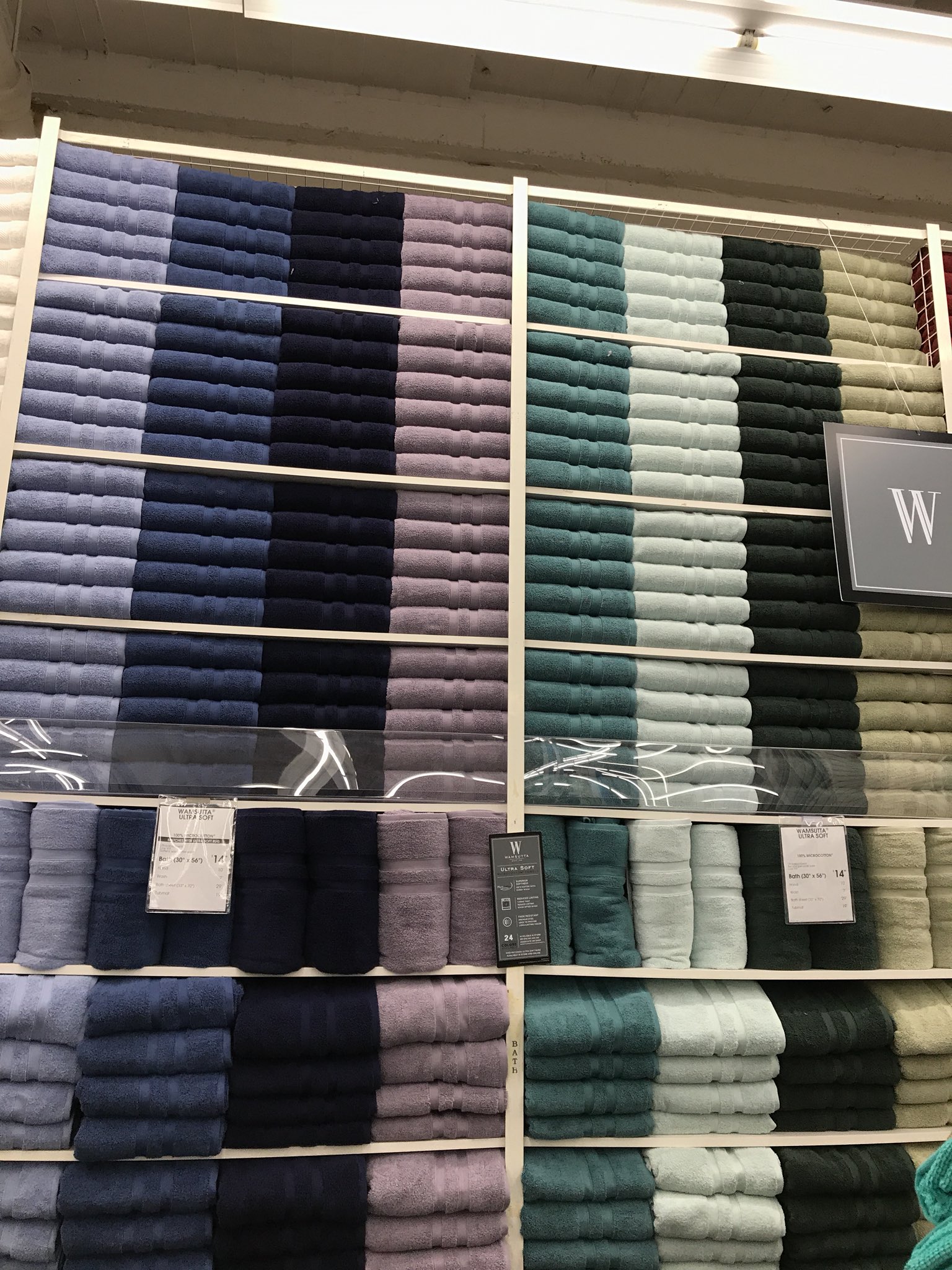 Bed bath and beyond towels wamsutta sale