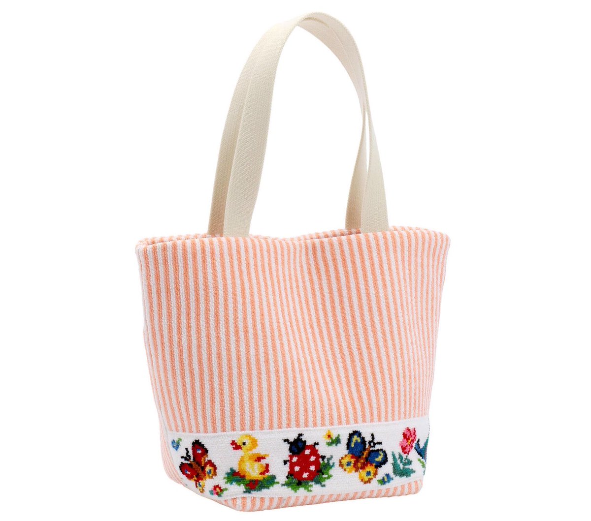 フェイラー Feiler Very2月号掲載 本日1月6日 土 発売 フェイラー Veryコラボ商品第7弾バッグinバッグ アプリコット シルバーグレー 各 17 280 税込 人気柄ハイジストライプにvery編集部のこだわりを詰め込んだ新しいママバッグが登場しました