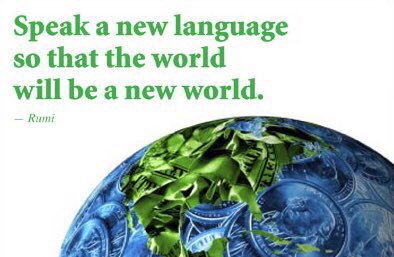 Iran_Style's tweet photo. Speak a new #language so that the world will be a new world. #RUMI @roxanamjones #Newness #HappyNewYear #WeekendWisdom https://t.co/SPPDHTroOt