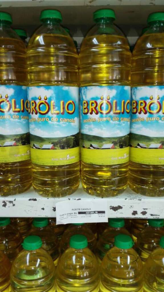 EnProductos's tweet photo. Más de 300mil Bs por un aceite ¡Qué bárbaro!  Sundde https://t.co/oh5g4SSF28