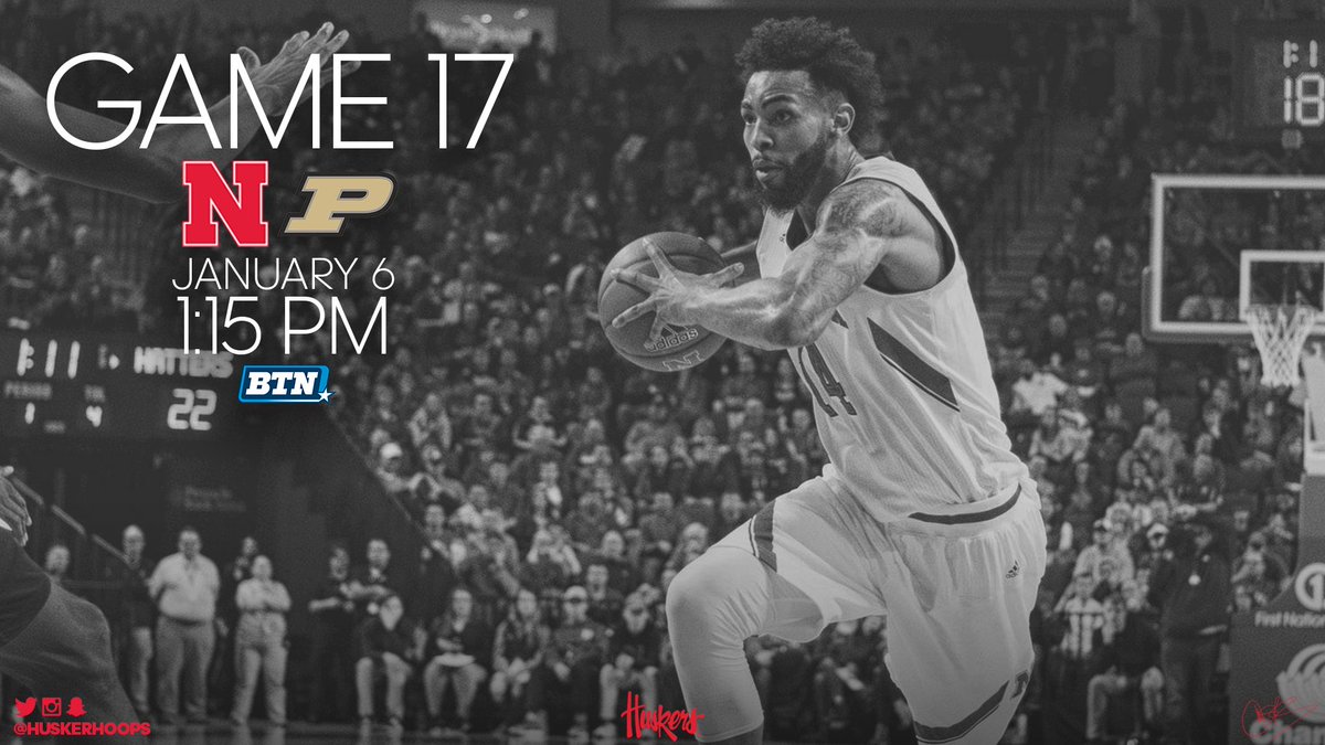 HuskerMBB's tweet photo. B1G SZN CONTINUES!

🕖: 1:15 PM CT
📍: Mackey Arena
📺: BTN 
🎧: @HuskerSports 
🗞: https://t.co/S9gL3pbYbh https://t.co/59hnqbPNsb