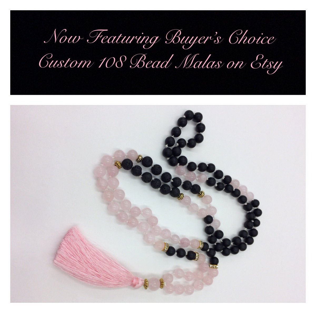MarthasMalas's tweet photo. #etsy #mala #love #beautiful #prayer #meditation #yoga #yogi #prayerbeads #spirituality #Mindfulness #gemstone #fashion #necklace #jewelry #handmade #108 #retweet #tweetthis #tweetme #gratitude #blessed #2018 https://t.co/MtvKIY0sDS
