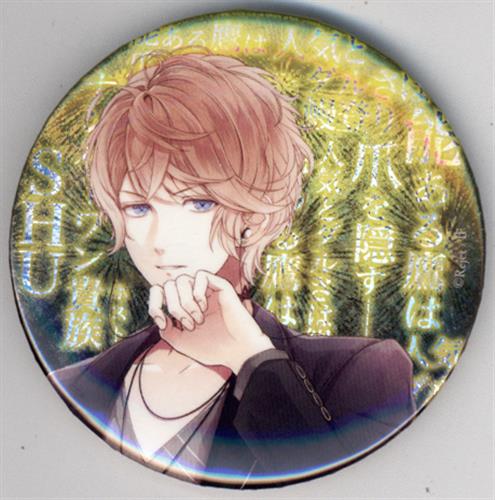 DIABOLIK LOVERS 無神ユーマ 万魔殿 ホロ缶バッジ