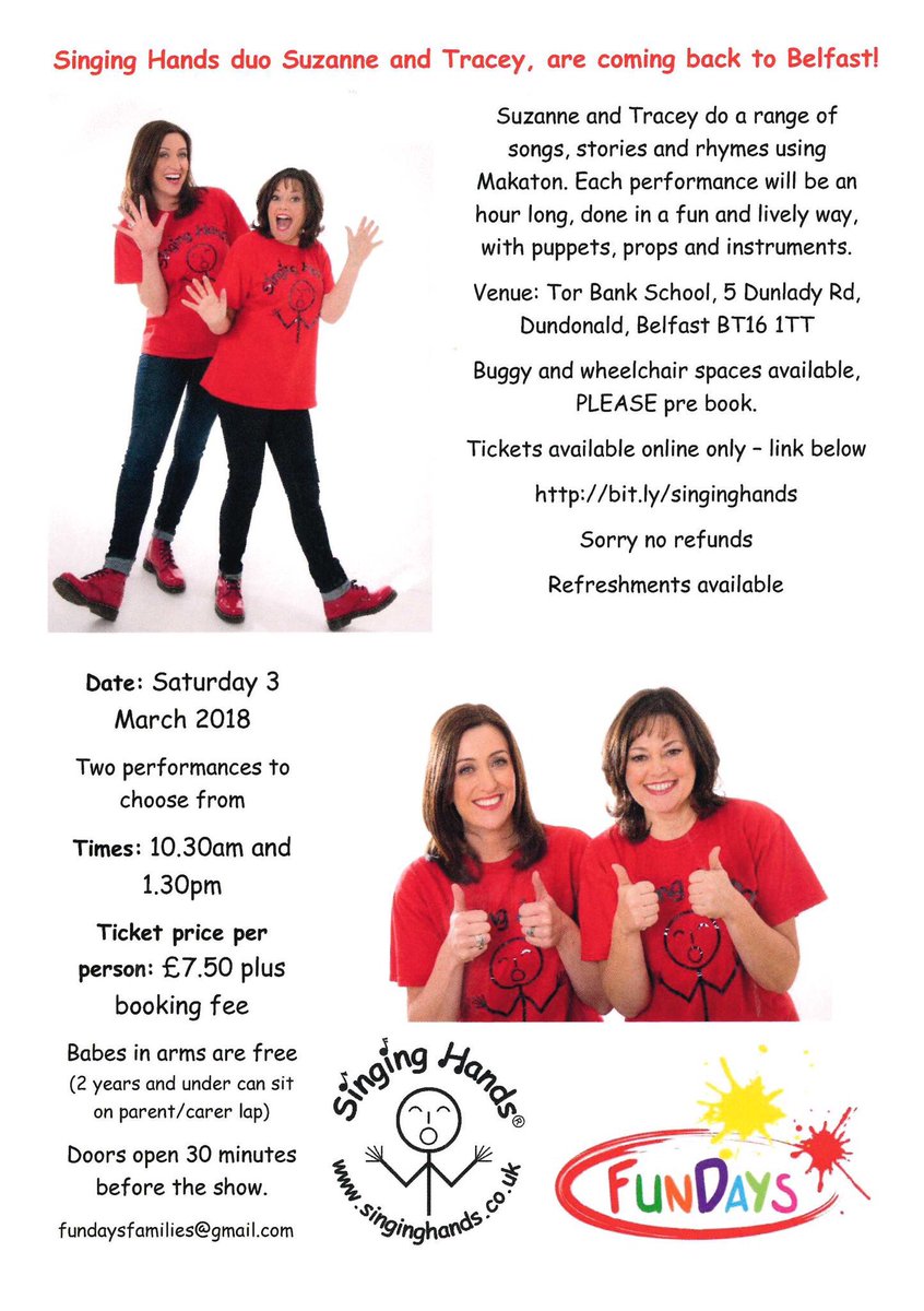 singinghands's tweet photo. Flights are booked! We’re off to #Belfast in March for #FunDays #SEN support group! You can join us too - here’s the info 🎉🎶😀 https://t.co/mmZvy7uua1