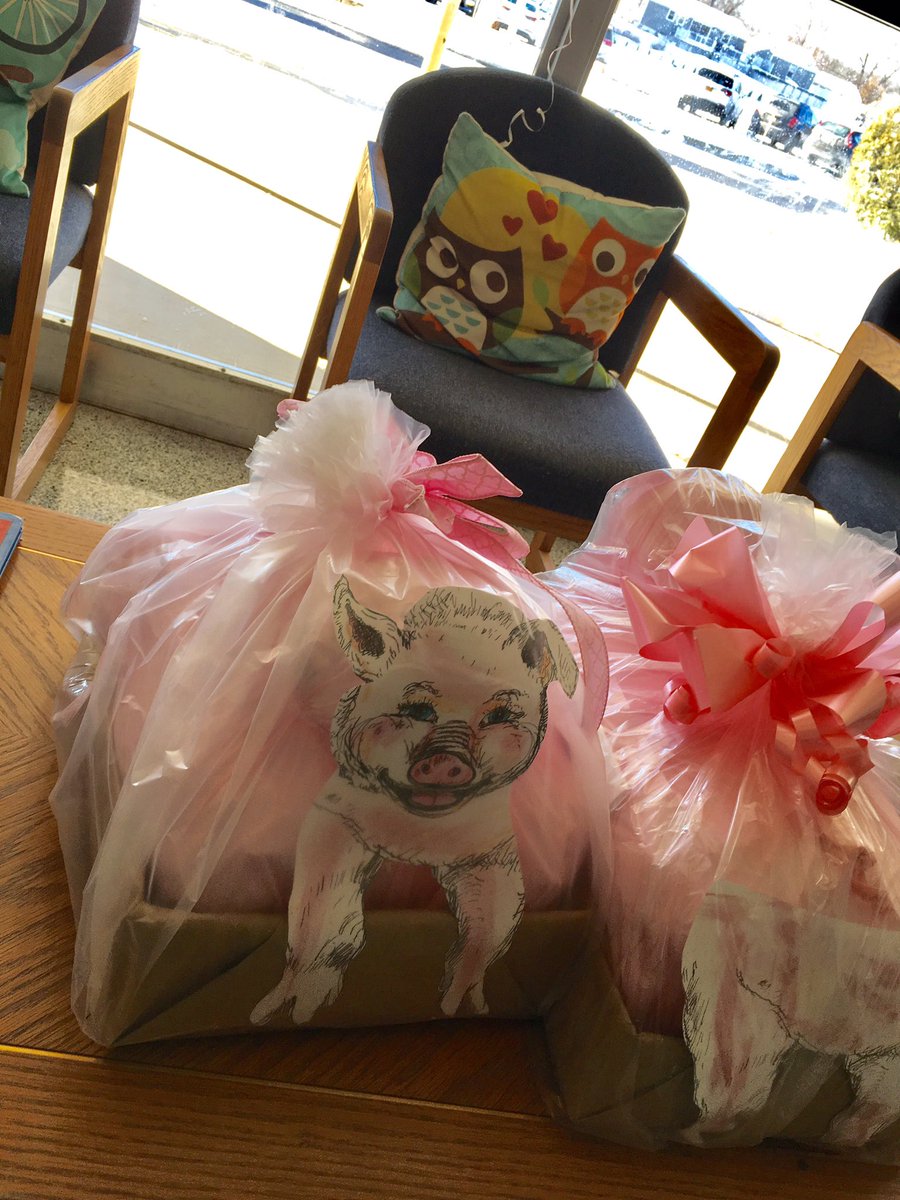LilyCheung8's tweet photo. Overlook Teachers sure know how to get all of us excited to read Charlotte's Web for the One School One Book event! https://t.co/GfyExGg4Ni