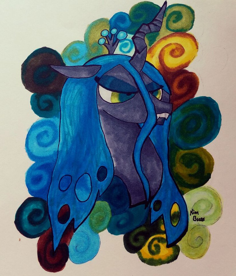 MaronBaby00's tweet photo. Ok my #bronies here one of my fave drawings I did of #queenchrissy #MLP #Brony https://t.co/cp9OuU97CV