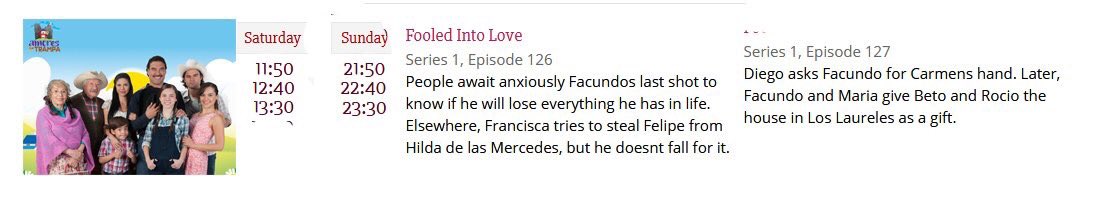 TeamYanezUSA's tweet photo. Last Marathon #FooledIntoLove (#AmoresConTrampa) Saturday and Sunday on #EvaPlus #Africa #EduardoYañez @LaloYanezLue is #FacundoCarmona https://t.co/mKCf1lWr62