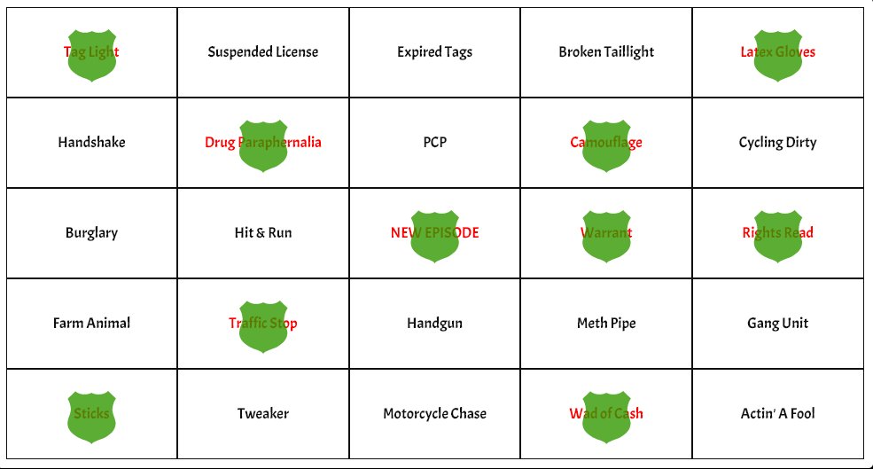 #livepd #livepdnation #LivePDbingo First bingo of the new year for Big Daddy. Happy New Year LivePD Fam!!!