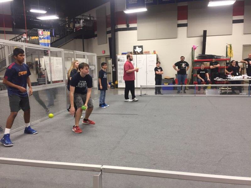 Our Titans had a great time playing games and relaxing before the hectic  season starts tomorrow morning with  <a href="/Robowranglers/">Robowranglers 148</a> <a href="/FRCTeam1296/">Full Metal Jackets Booster Club</a> and <a href="/frc3310/">Black Hawk Robotics</a>. We can’t wait for tomorrow as it is the start of the new season! <a href="/FIRSTweets/">FIRST</a> <a href="/FIRSTinTexas/">FIRST in Texas</a> #PowerUP