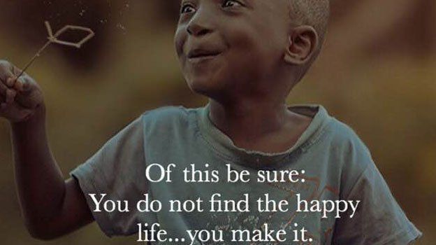 iamfearlesssoul's tweet photo. Of this you can be sure: You don't find the happy life, you create it. https://t.co/m8iiqIfslr https://t.co/ZmXSxQpn8g