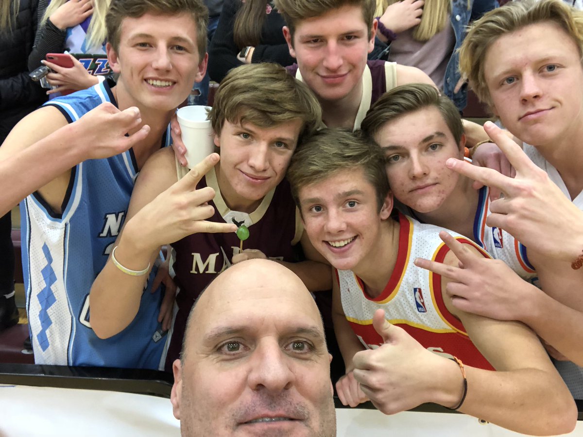 MapleMtnSports's tweet photo. I missed the student fan section at the girls game tonight.  Maybe next game. #goldeneagleathletics. https://t.co/TUdxyK2g0r