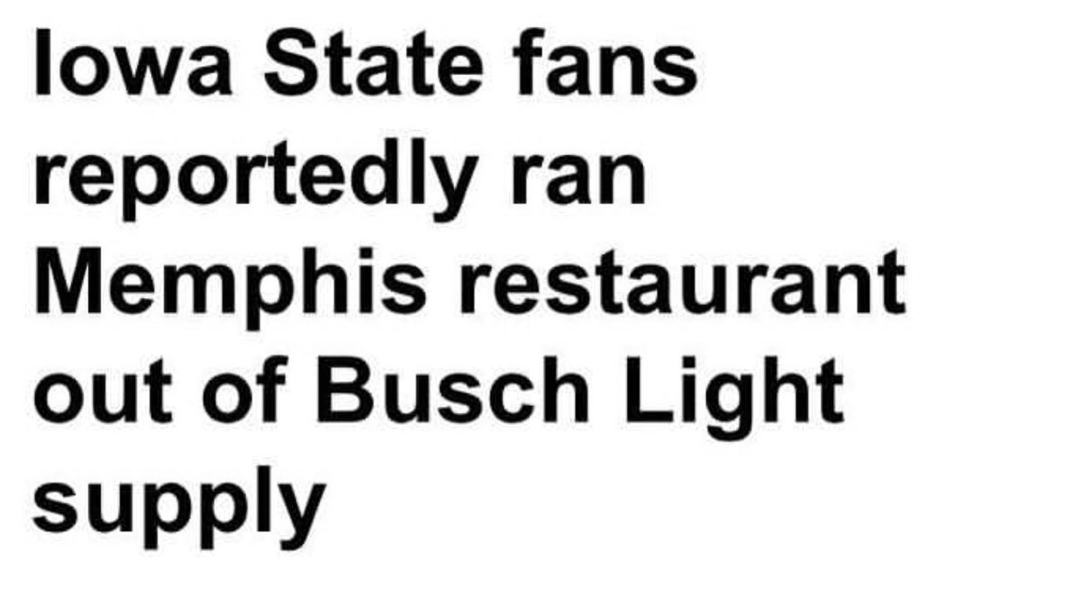 SurvivingState's tweet image. The only Iowa St. highlight you'll see this year