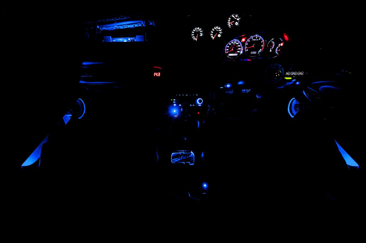 Photos By Nabevia 内装 夜 D5000 Nikon 写真好きな人と繋がりたい 写真撮ってる人と繋がりたい ファインダー越しの私の世界 シルビア S15 Led 内装 リアスピーカーリングイルミ 車好きな人と繋がりたい 愛車 スピーカーリングイルミ ハイ