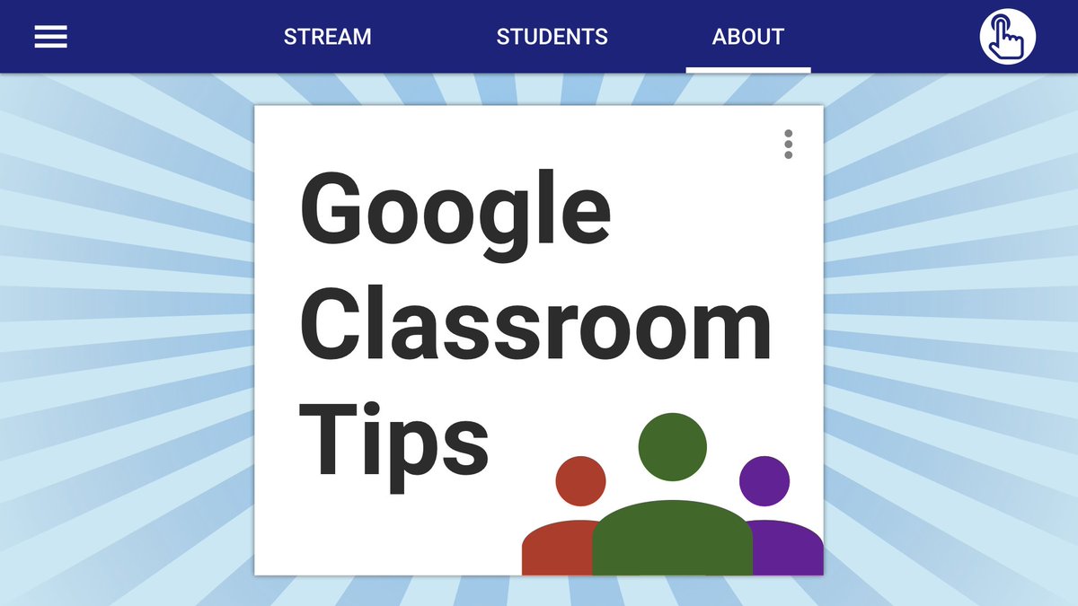 👨‍🏫 New post on Learning in Hand: Tips for Teaching with Google Classroom...
tonyv.me/gctips

Got a good one I should add?!?

#GoogleEdu #GoogleClassroom #edtechchat