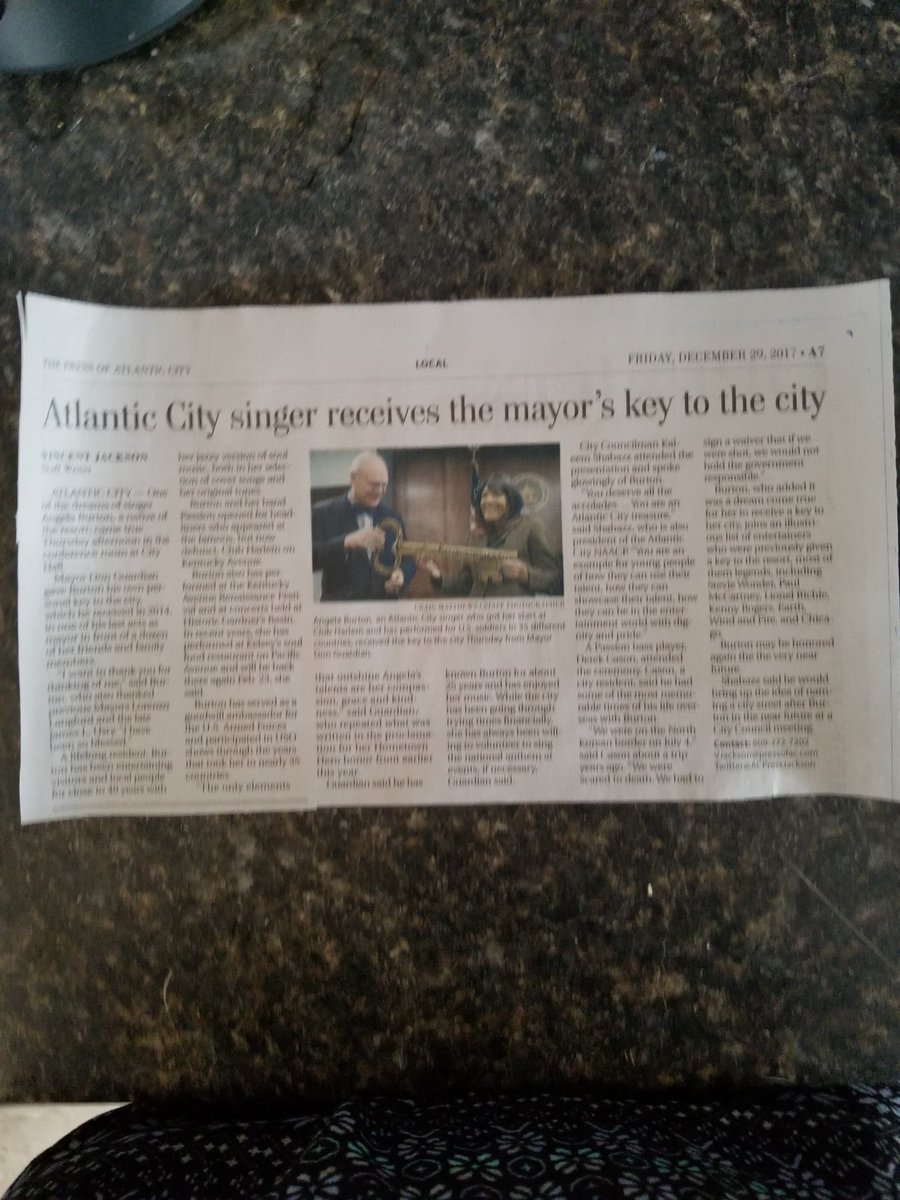 AngelaB77208058's tweet photo. Angela.burton I sang in 35 Countries for Our Troops overseas  and also Open up for all the headline at the Club Harlem in Atlantic city New Jersey  December 29th 2018 Mayor Don Guardian gave me the key to the city https://t.co/1Kgu3Wr7zh