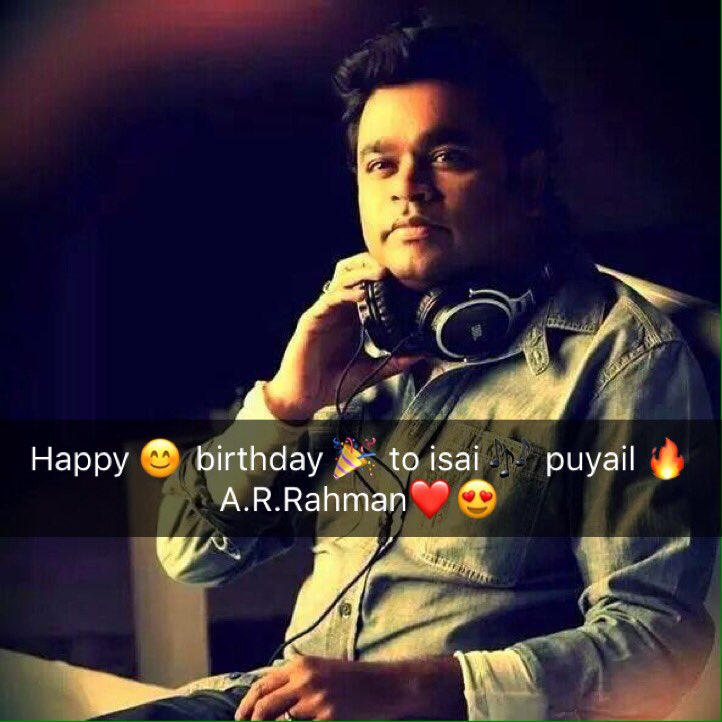 Happy Birthday to isai puyal A.R.Rahman oscar nayagan 