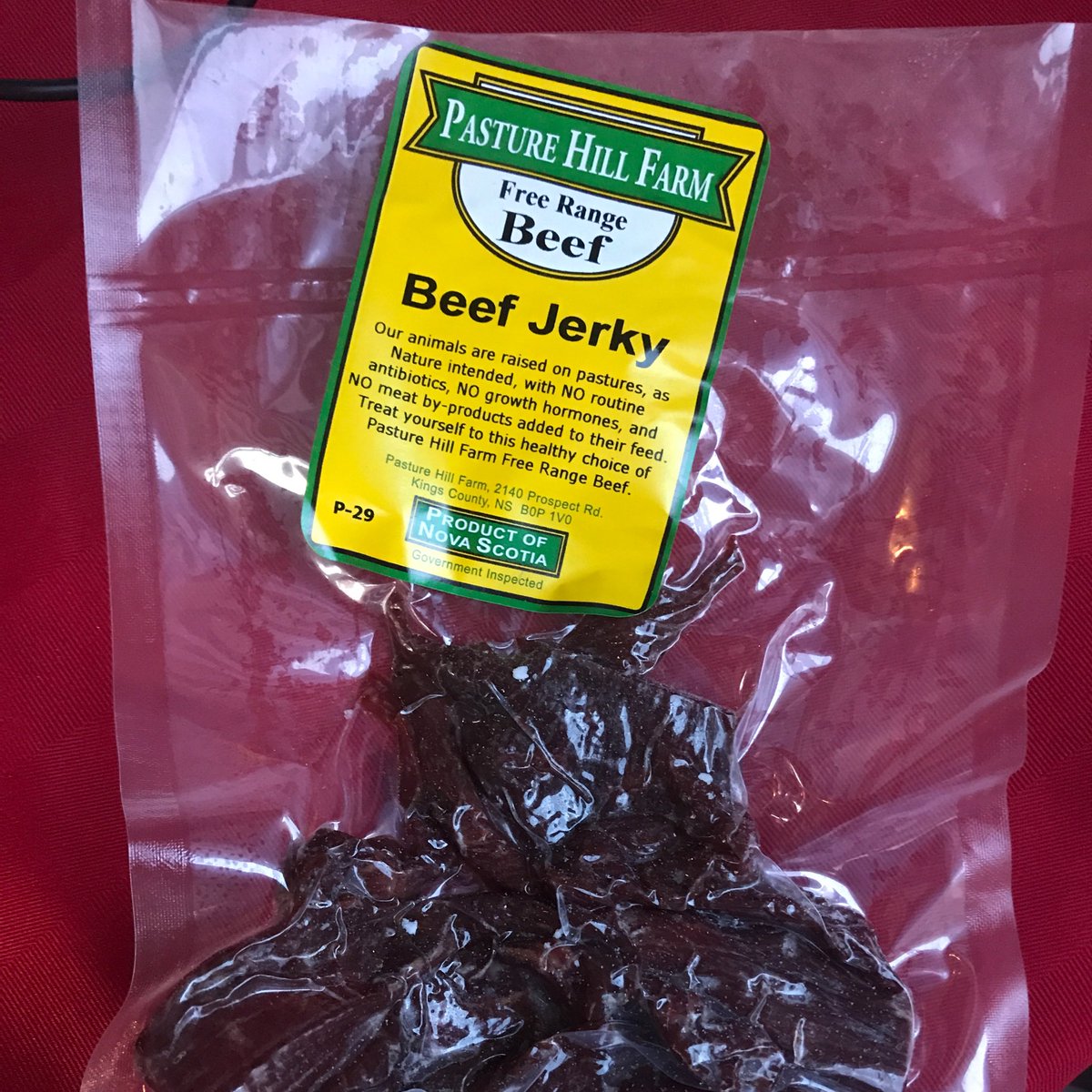 That's right it's here!! Better hurry down to <a href="/AlderneyMarket/">Market News & more</a> before I eat it all😉#grassfed #Dartmouth #shoplocal #yummy