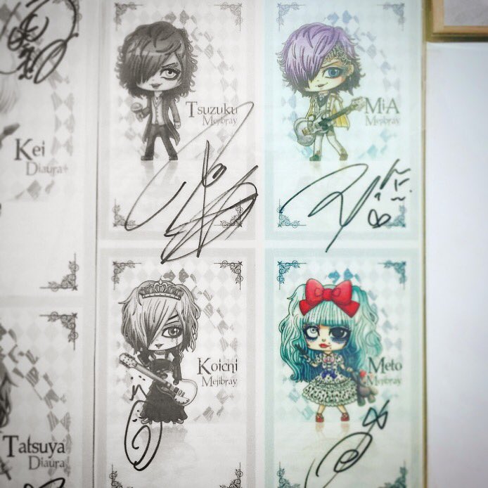 JRock_Chibis's tweet photo. As most people had already known, Tsuzuku and Koichi had left the label while Meto is making his debut as vocalist and MiA is focusing on his solo career. Mejibray might not be the same anymore but we will wish them the best and continue to support their music. #supportmejibray https://t.co/QqsZwOmyyJ