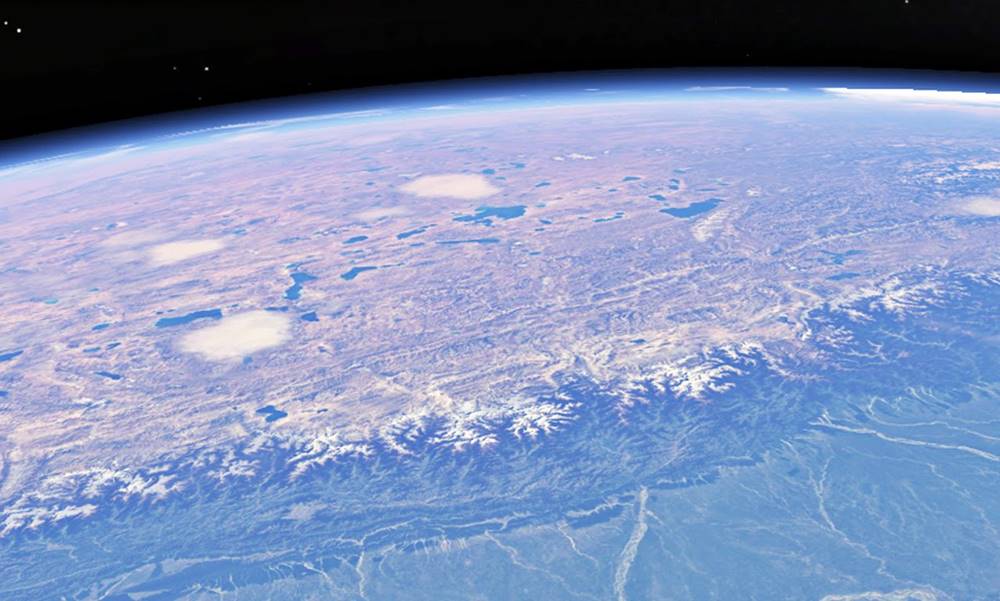 Pictures Of Mount Everest From Space