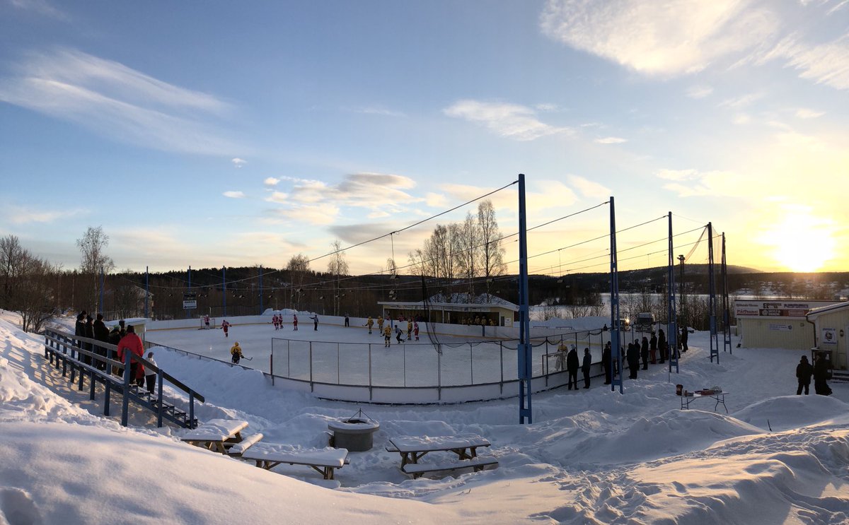 Underbart väder för hockey på Getinghov 😍❄️ #lagetmedsting #twittpuck