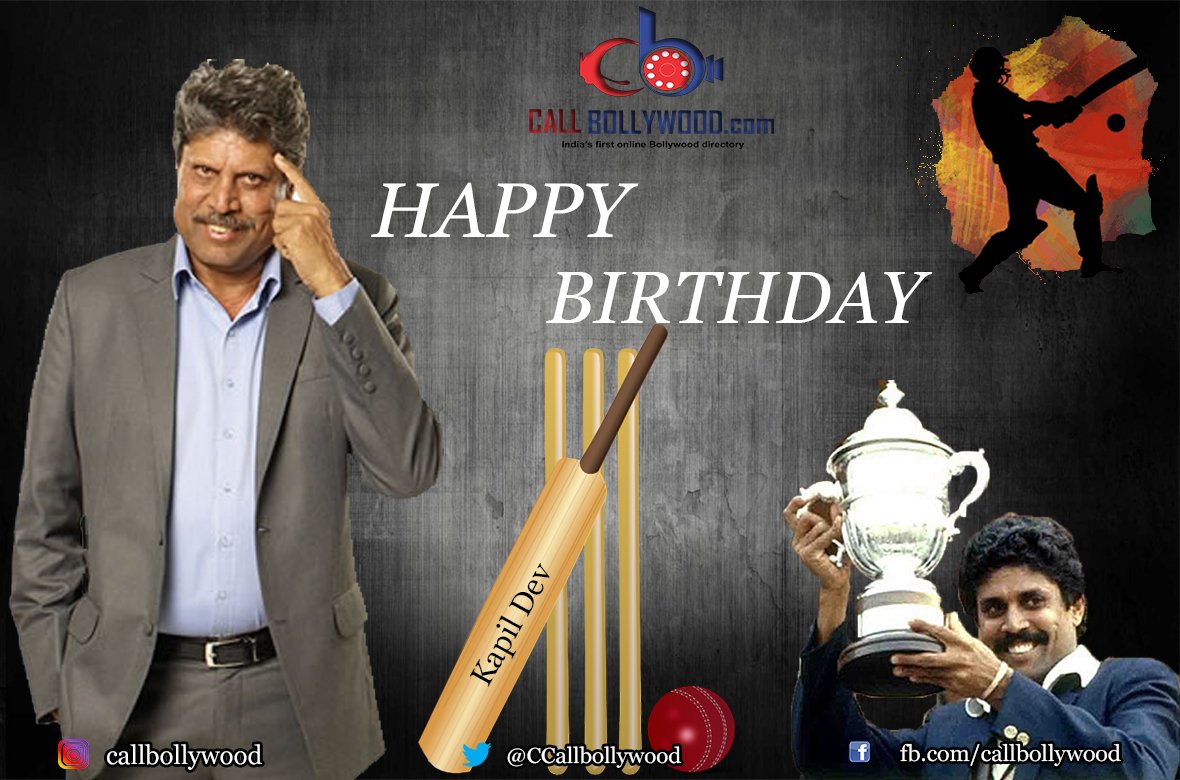 Happy Birthday Kapil Dev...!! from callbollywood. 