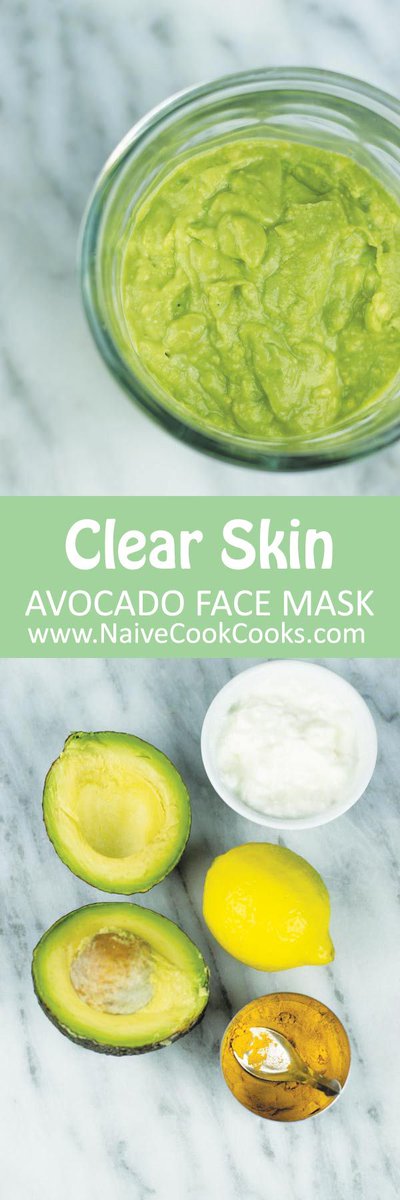 New post (Homemade avocado face mask for clear skin. Only 4 ingredients which you already ...) has been published on Face Beauty - yourfacebeauty.info/homemade-avoca…