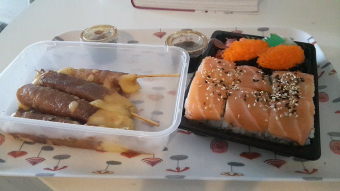 Have a nice weekend guys.For me it s sushi at home ? https://t.co/eTaiw9Vzyi