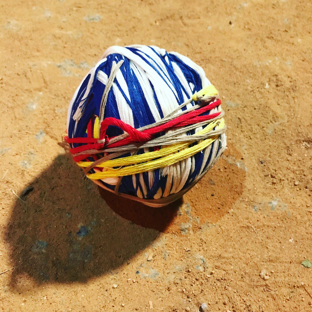 ShereenSaif's tweet photo. Let's Spin a Yarn. People, stories and connections. My public art installation at #LSUC2017 @Bhoomi_College https://t.co/eMqMHrlwA4